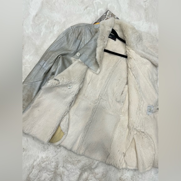 Fur and leather jacket Marc cain - Picture 4 of 13